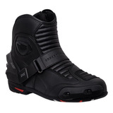 Bota Motociclista X11 Moto Cano Curto Couro Motoqueiro