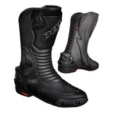 Bota Motociclista X11 Race Track Preta