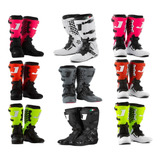 Bota Motocross Jett Lite Articulada Pro Tork Varias Cores
