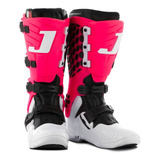 Bota Motocross Jett Lite Branco Motocross Unissex Esportivo