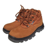 Bota Nobuck De Segurança Botina Bracol Modelo Baf Bico Pvc