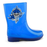 Bota Para Chuva Infantil Shark Baby Galocha Impermeavel