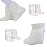 Bota Plástica Propé Impermeável Branca Com Elástico 500 Und
