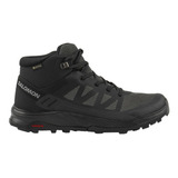 Bota Salomon Outrise Mid Gtx Feminina - Preta