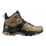 Bota Salomon X Ultra 4 Mid Gtx Mostarda/preto Masculino