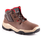 Bota Segurança Botina Epi Amarrar Bracol Mbag Bico Pvc C/ Ca