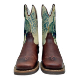 Bota Texana Country Couro Legitimo -