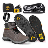 Bota Timberland Masculino Em Couro Legítimo Trabalho Brindes