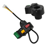 Botão 3 Em 1 Farol Setas Buzina Motos Universal Honda Yamaha