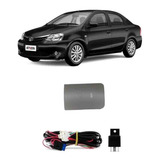 Botao Chave Farol Milha Neblina Auxiliar Etios Cinza Chicote