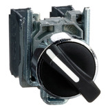 Botão Comutador Knob Curto 22mm 2 Posições Xb4bd25 Schneider