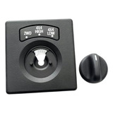 Botão E Moldura Da Chave Tração 4x4 F250 2006-2012 Original