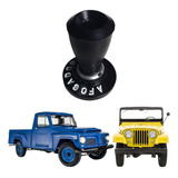 Botão E Moldura Do Afogador Jeep / Rural / F 75 Ford Willys