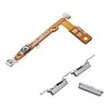 Botão Externo + Flex Power Compatível Com J7 Metal J5 Metal