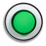 Botão Fliperama Verde Pbs29 Kit 100 Peças