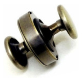 Botão Imã Magnéticos Ouro Velho Rebite 2 Lados 18mm 100 Pare