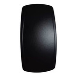 Botão Interruptor On-off-on Em Plástico Preto 7 Pinos