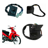 Botão Interruptor Partida Buzina Pisca Luz Alta Crypton 115