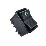 Botão Interruptor Tecla Mb.até 88 P/ Farol Cara Preta 