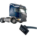 Botão Interruptor Trava Volante Compatível Scania C/ Chicote