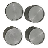 Botão Knob Para Rádio Antigo Com Parafuso 4 Peças