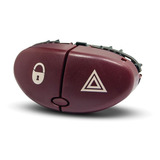 Botão Pisca Alerta/ Trava Cadeado Peugeot 206 207 Hoogar