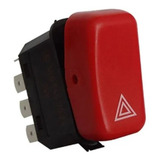 Botão Pisca Alerta Caminhão Para Mercedes Benz 88/ 24v