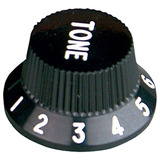 Botão Tone Preto Para Guitarra Knob Stratocaster Vines Music