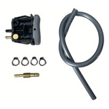 Botao Valvula Banco Ar Vw Volks Ford Cargo Axor + Mangueira