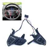 Botão Volante Piloto Auto/volume Som + Chicote New Ecosport 