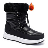 Botas De Neve Altas E Impermeáveis Para O Inverno Para Mulhe