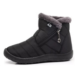 Botas Forradas Com Pele, Botas Impermeáveis Para Frio Extrem