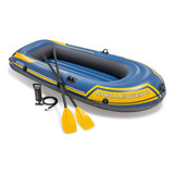Bote Barco Inflável Intex Challenger 2 Remos 2 Pessoas 68367