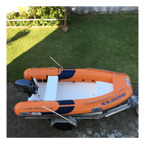 Bote Inflável Zefir F 320 Gold Em Hipalon