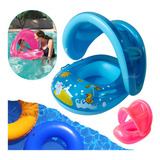 Bote Piscina Infantil Menino E Menina Com Cobertura Inflavel