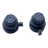 Botões {kit} Pretos Autorradio Toca-fitas Roadstar Rs-2500n