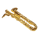 Bótom Pim Broche Saxofone Baritono Sax Instrumento Musical