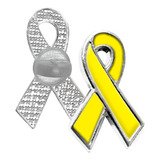 Boton Broche Campanha Setembro Amarelo Suicídio