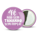 Botton Espelho De Bolsa Espelhinho Personalizado 5,5cm 200un