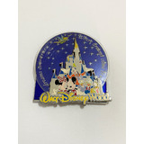 Botton Pin Antigo Castelo Walt Disney