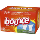 Bounce Amaciante Perfumado P/ Secadora C/240 Folhas Outdoor