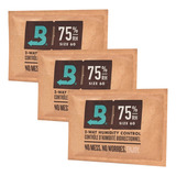 Boveda 75% - 60g Kit C/3un Umidificador Charutos
