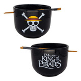 Bowl Cumbuca C Hashi Monkey D. Luffy 500ml Oficial One Piece