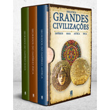 Box 3 Livros - Grandes Civilizações - Com Fotografias 