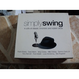 Box 4 Cd's Simply Swing Sinatra Billie Holiday Ella Importad