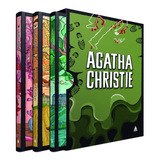 Box 4 Coleção Agatha Christie Com 3 Volumes - Capa Dura Luxo
