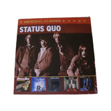 Box 5 Cd - Status Quo - 5 Original Albums - Importado, Lacra
