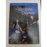 Box 5 Dvds The Vampire Diaries 3ª Temporada Completa + Luva 
