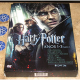 Box 8 Dvd Harry Potter Anos 1-7 Parte 1