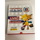 Box Álbum Copa América 2015 Chile-capa Dura Completo P/colar